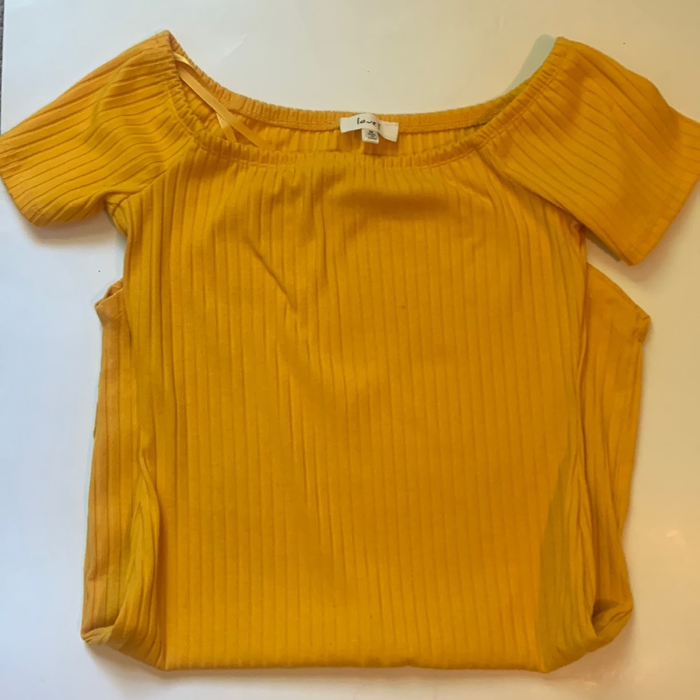 Mustard Yellow Midi Body Con Dress